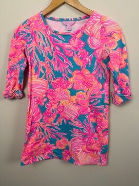 Lilly Pulitzer Girls Knit Dress. Size L 8/10.